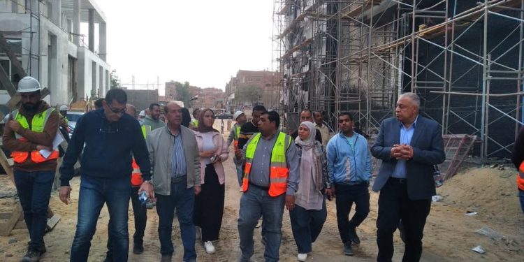 رئيس “المركزي للتعمير” يتفقد مشروع مستشفى” شبين القناطر المركزي ” بالقليوبية ضمن مبادرة ” حياة كريمة “