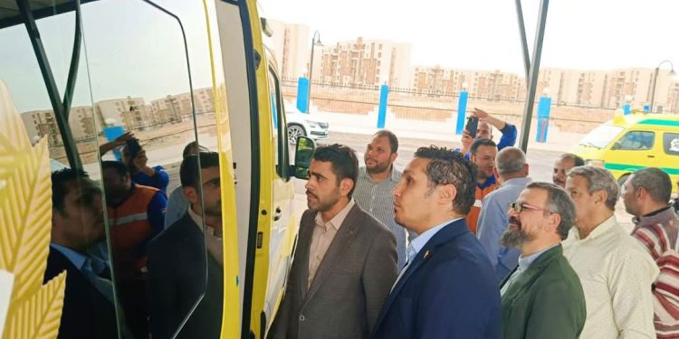 رئيس الجهاز: تشغيل وحدة الإسعاف المركزية بالحي الـ14 بمدينة العبور الجديدة