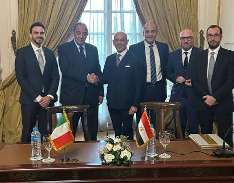 بـ 100مليون يورو.. اتفاقية شراكة مصرية – إيطالية لتمويل المشروعات الصناعية