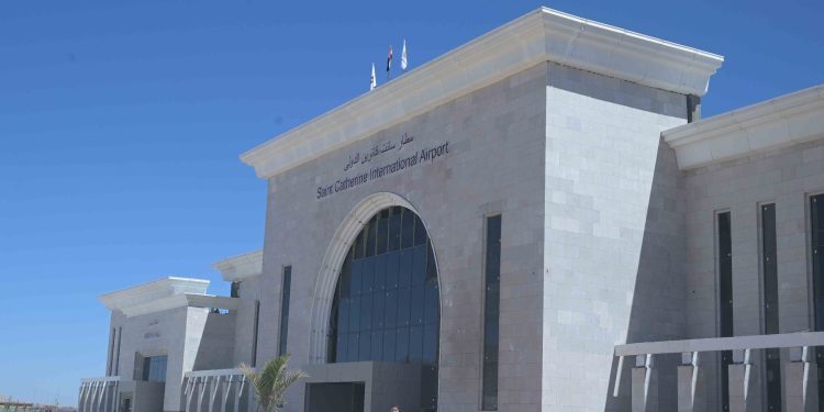 3 شركات تعمل بالمشروع.. تفاصيل خطة تطوير مطار سانت كاترين الدولي