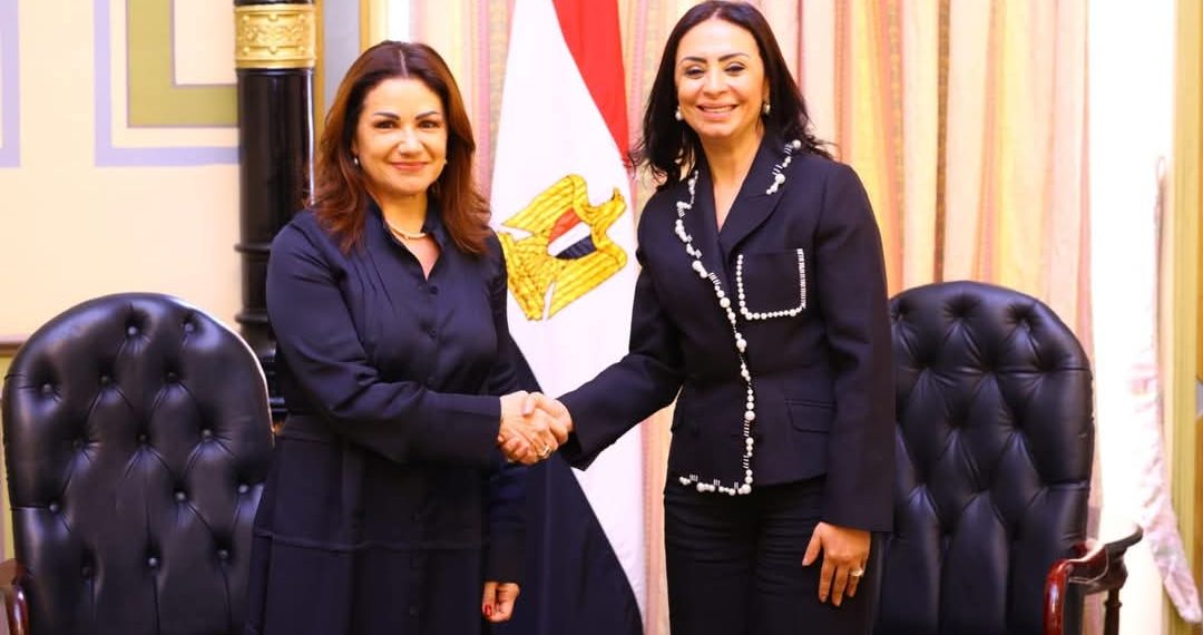 وزيرة التضامن الاجتماعي تلتقي وزيرة الشؤون الاجتماعية بالجمهورية اللبنانية