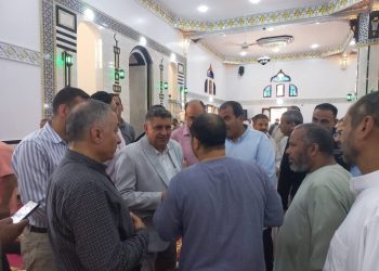 افتتاح مسجد جديد بالمنطقة السكنية 26 واسترداد وحدات متعدى عليها بمدينة السادات