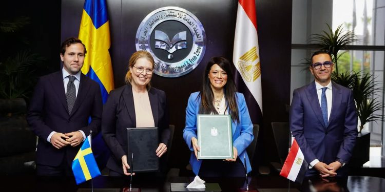 وزيرة التخطيط  ومؤسسة تمويل التنمية السويدية Swed Fund توقّعان خطاب نوايا لتعزيز التعاون المشترك