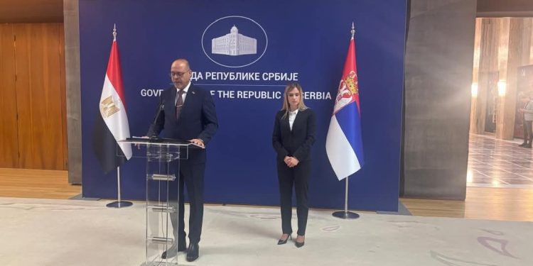 الوزير جبران يلتقي نظيرة الصربي لتفعيل سُبل التعاون وفتح أسواق عمل جديدة