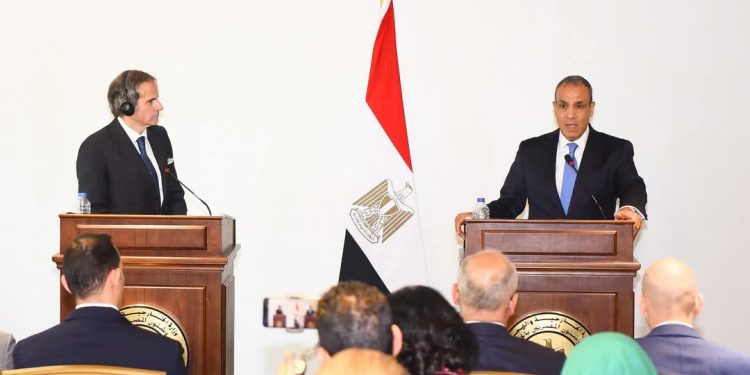 وزير الخارجية يلتقي بالمدير العام للوكالة الدولية للطاقة الذرية