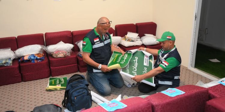 مشرفو حج الجمعيات الأهلية يتسلمون مخيمات عرفات ومنى