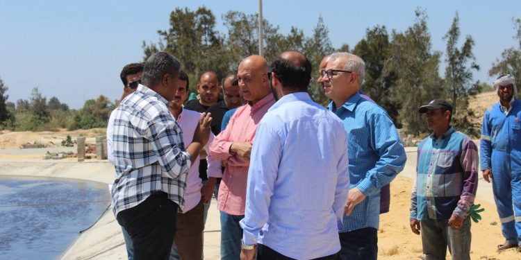 مسئولو “الإسكان” يتفقدون مشروعات دعم وتطوير البنية الأساسية بمدينة برج العرب الجديدة
