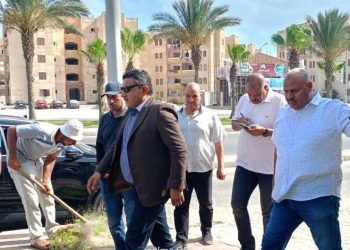 جهاز مدينة دمياط الجديدة يشن حملة لضبط وصلات مياه الشرب المخالفة