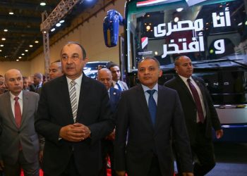 وزير قطاع الأعمال العام يشهد افتتاح معرض ومؤتمر “الأهرام للنقل”