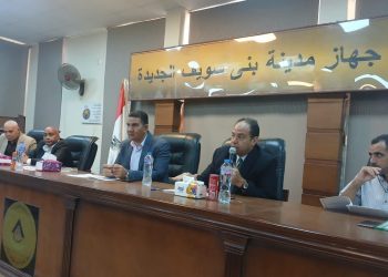 رئيس الجهاز: بيع محال تجارية بمزاد علني بمدينة بني سويف الجديدة
