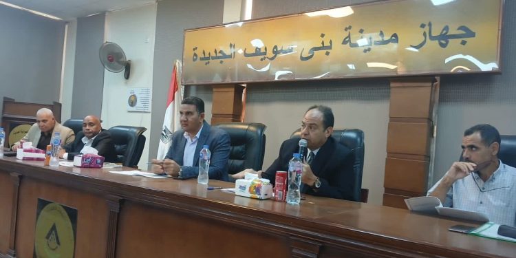 رئيس الجهاز: بيع محال تجارية بمزاد علني بمدينة بني سويف الجديدة