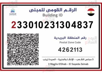 رقم قومي لكل عقار.. توصية جديدة لـ «The Investor.. Real Estate» ترى النور.. و”المستثمر” ينشر التصور المبدئي لشكل اللوحات