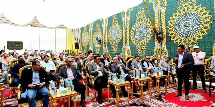 وزير الإسكان ومحافظ بني سويف يتابعان موقف المشروعات التنموية بمدينة بني سويف الجديدة