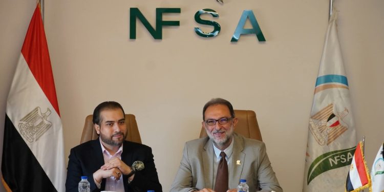 رئيس هيئة سلامة الغذاء يستقبل وزير الزراعة والثروة الحيوانية بإقليم البنجاب