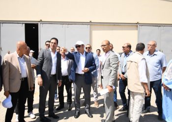وزير الإسكان يتفقد محطة الصرف الصحي رقم (12) بمنطقة الأندلس في التجمع الثالث بمدينة القاهرة الجديدة