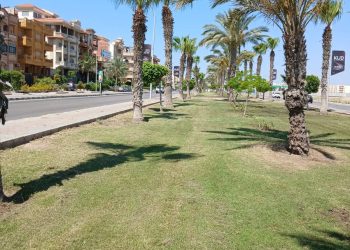رئيس جهاز مدينة دمياط الجديدة يتفقد الأحياء السكنية والطرق بالمدينة