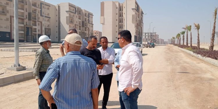 تقدم تنفيذ وحدات المبادرة الرئاسية”سكن لكل المصريين” و”ديارنا” بمدينة بنى سويف الجديدة
