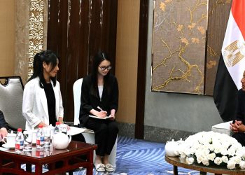 رئيس الوزراء يلتقي رئيسة شركة جيانغسو فينغهاي المحدودة لتطوير تحلية مياه البحر والطاقة الجديدة