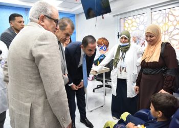 نائب وزير الصحة يتفقد مستشفى أطفال مصر لمتابعة أعمال التطوير وجودة الخدمات الطبية