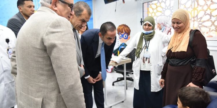 نائب وزير الصحة يتفقد مستشفى أطفال مصر لمتابعة أعمال التطوير وجودة الخدمات الطبية