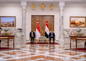 رانيا المشاط: مصر حريصة على تقوية العلاقات التجارية والاستثمارية والاقتصادية وتبادل الخبرات مع دولة سنغافورة