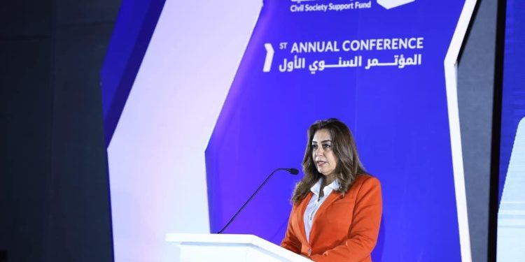 منال عوض: الصندوق خطوة مهمة لتمكين المجتمع الأهلي ودعم المبادرات المبتكرة للشباب