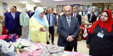 نائب وزير التربية والتعليم يفتتح معرض منتجات التعليم الفني بالعاصمة الإدارية