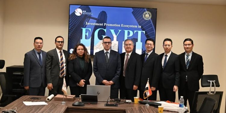 التمثيل التجاري المصري يبحث تعزيز الاستثمارات الصينية مع وفد مقاطعة جيانجسو