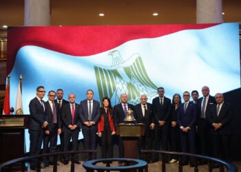 البورصة تنظم فعالية “قرع الجرس” احتفالًا بإطلاق المجموعة المتكاملة لشركة إيجيترانس ونوسكو
