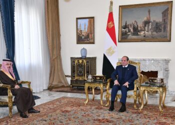 الرئيس السيسي يستقبل وزير الخارجية السعودي.. وتوافق على الحلول السلمية لأزمات المنطقة