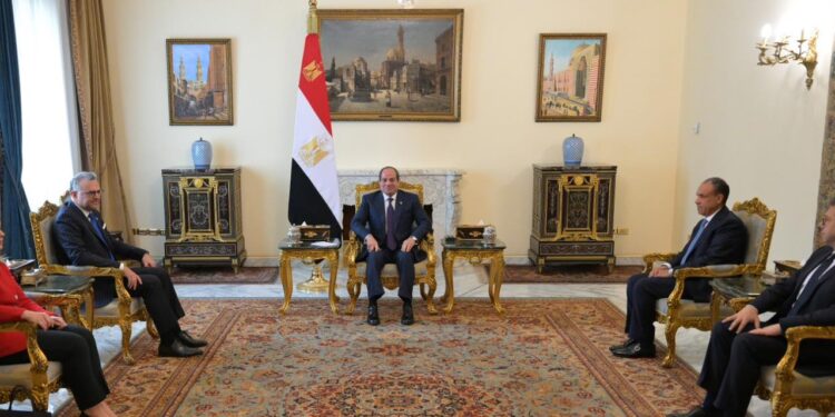 الرئيس السيسي لكبير مستشاري ترامب: أمن السودان والمياه قضايا وجودية لمصر