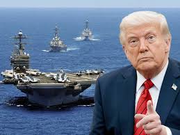 ترامب يرسل أسطولًا بحريًّا ضخمًا إلى إيران ويؤكد استعداد الولايات المتحدة لكل الخيارات