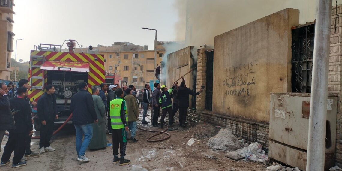 حريق بمستشفى أطفال مصر بـ «أبو الريش».. والحماية المدنية تنجح في السيطرة