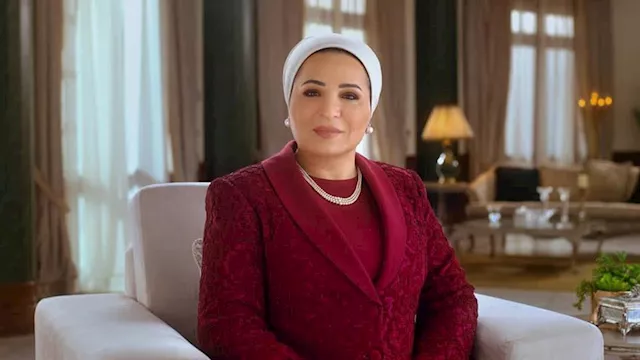 السيدة انتصار السيسي تهنئ المصريين بحلول شهر رمضان المبارك