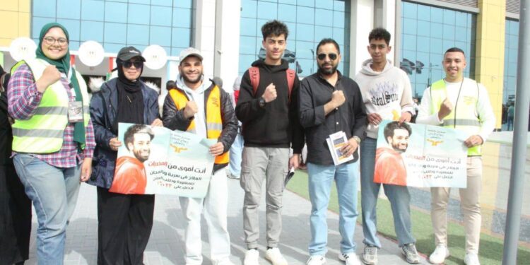 إقبال كبير من الشباب على أنشطة صندوق مكافحة الإدمان بمعرض الكتاب