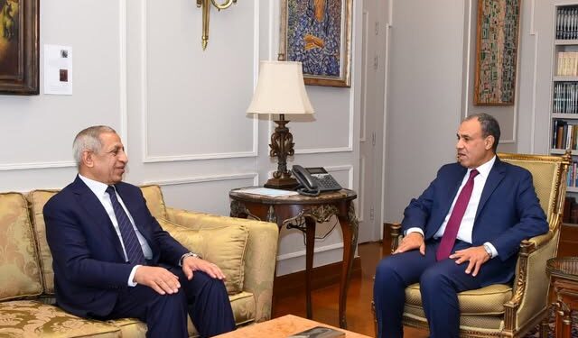 وزير الخارجية يلتقي رئيس الأكاديمية العربية للعلوم والتكنولوجيا والنقل البحري