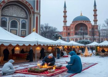 رمضان في روسيا.. 26 مليون مسلم يحتفلون بصلاة التراويح والإفطار الجماعي