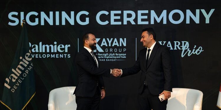Palmier وKayan تتعاقدان لتنفيذ Zayard Trio وتسريع وتيرة التسليم نهاية 2026