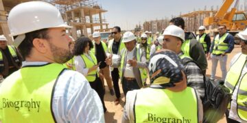 بـاستثمارات 20 مليار جنيه.. “Biography” تستعرض تطورات الأعمال الإنشائية بمشروع “101” بقلب “مستقبل سيتي”