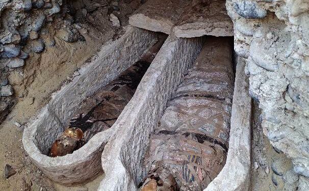 كشف أثري جديد في المنيا .. ما سر المومياء المحروقة؟