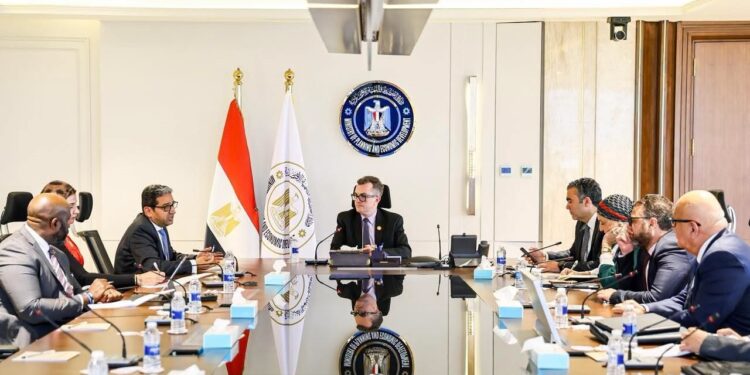 وزير التخطيط يبحث مع نائب رئيس «أفريكسيم بنك» دعم الشركات الناشئة وتعزيز التعاون التنموي