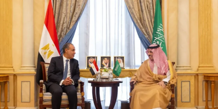 وزيرا خارجية مصر والسعودية يبحثان تعزيز العلاقات الثنائية وتنسيق المواقف تجاه تطورات المنطقة