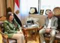 لقاء بين وزيرة الإسكان ورئيس الزمالك لبحث ملف أرض النادي وخطط التطوير المستقبلية