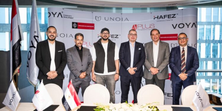 Voya Development تطلق مشروع “UNOIA” بالشيخ زايد باستثمارات 4 مليارات جنيه