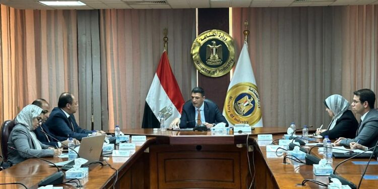 الصناعة تبحث مع هيئة تنمية الصعيد تعزيز التعاون لإقامة مشروعات صناعية بصعيد مصر