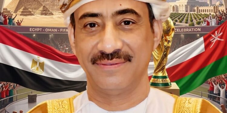 سفير عُمان بالقاهرة يهنئ المنتخب المصري لكرة القدم بفوزه في بطولة كأس العالم