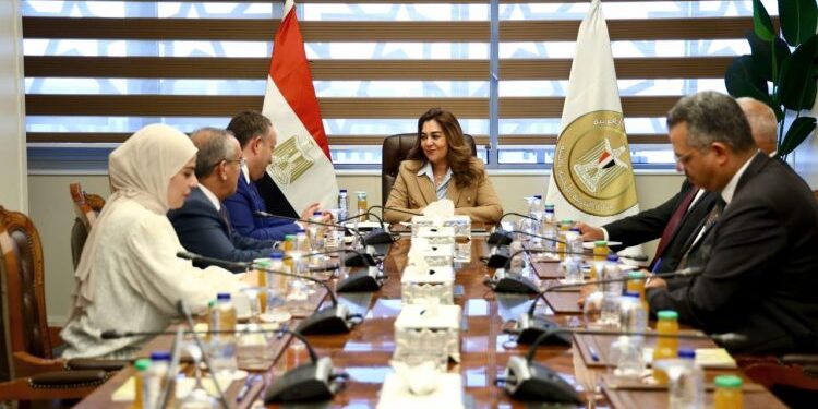 وزيرة التنمية المحلية والبيئة تبحث مع نقيب المهندسين تعزيز التعاون في ملفات البناء والتصالح والتحول الرقمي