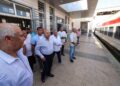 وزير النقل يتفقد محطتي السكة الحديد والأتوبيسات بمطروح لمتابعة انتظام التشغيل وجودة الخدمات