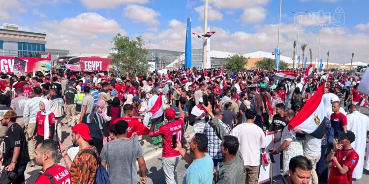 استقبال جماهيري حاشد لبعثة منتخب مصر بعد أفضل مشاركة في تاريخ المونديال