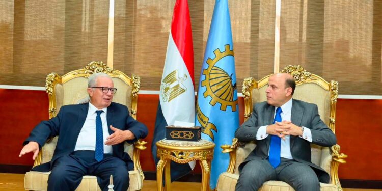 نائب رئيس الوزراء يبحث مع محافظ الغربية دعم الصناعة وتعزيز الاستثمار بالمحافظة